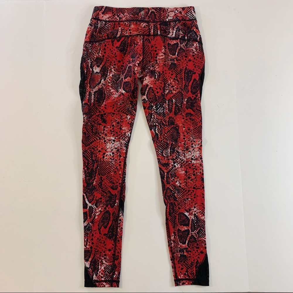 Human Performance Engineering Red Snakeskin Leggi… - image 5